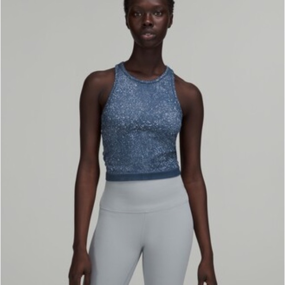 Lululemon Racerback Cropped Tank - Picture 1 of 6